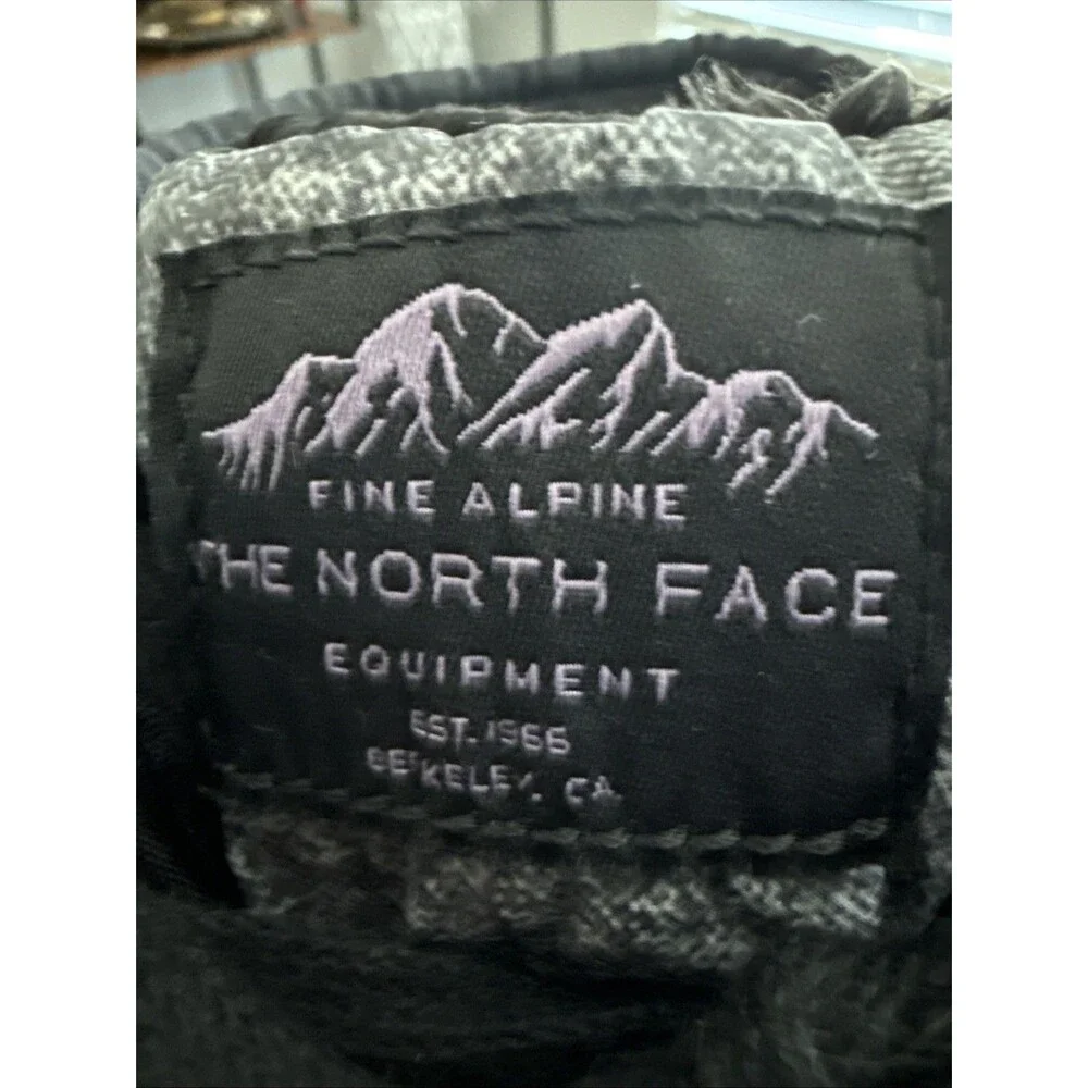 The North Face ThermoBall Lace II Women's 8 Gray Black Snow Boots Casual Outdoor